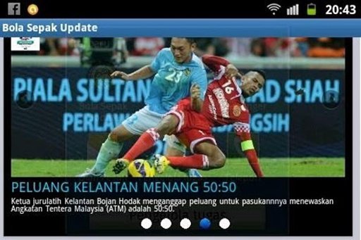 Bola Sepak Update截图9