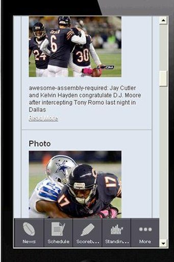 Chicago Bears Ultimate Fan App截图4