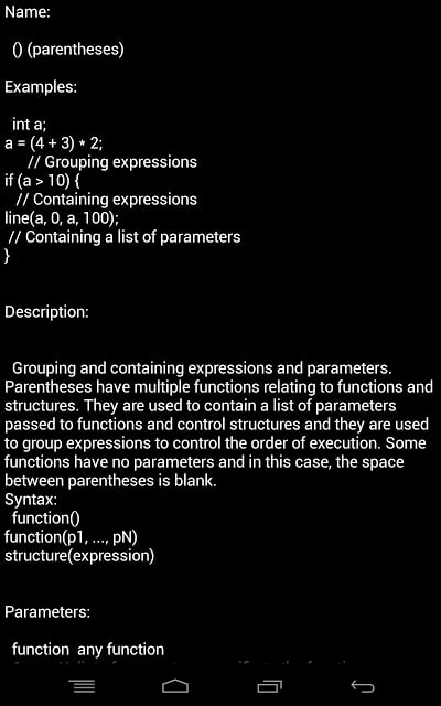 Processing Reference截图3