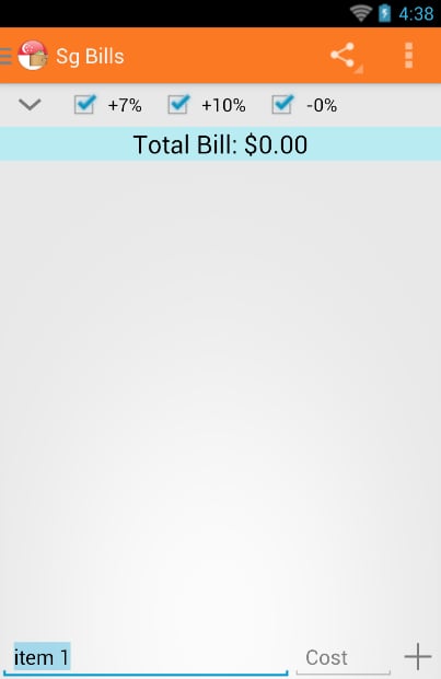 SG Bills Calculator截图3