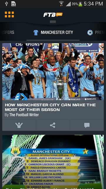 FTBpro - Man City Edition截图3