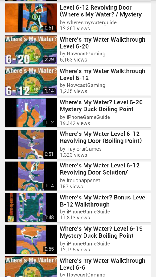 Where's My Water Answer Video截图4