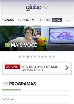 Globo TV截图2