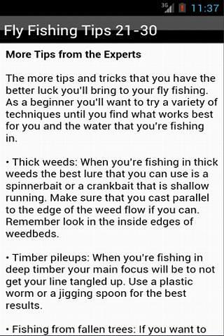 Fly Fishing Tips截图3