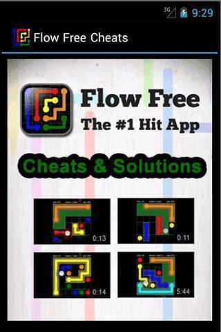 Flow Free Cheats and Guide截图3