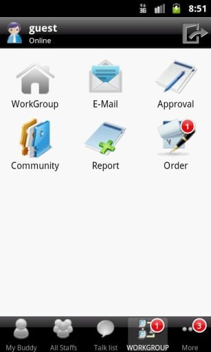 WorkMessenger for WORKGROUP截图2