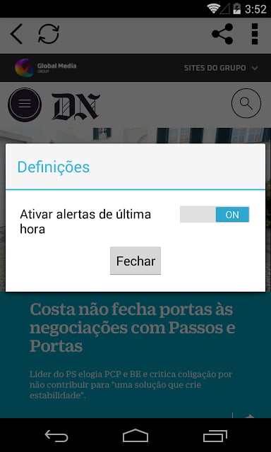 DN - Di&aacute;rio de Not&iacute;cias截图4