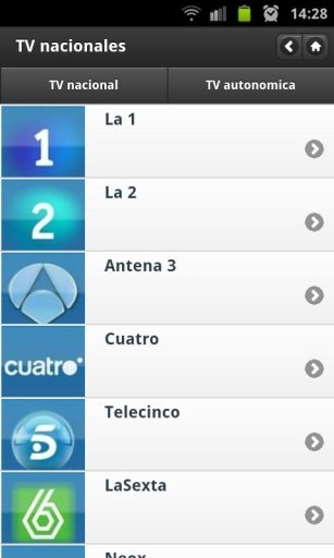 Televisi&oacute;n Online截图2