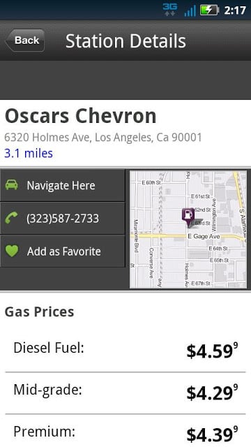 MapQuest Gas Prices截图3