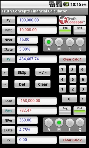 TC Financial Calculators截图1