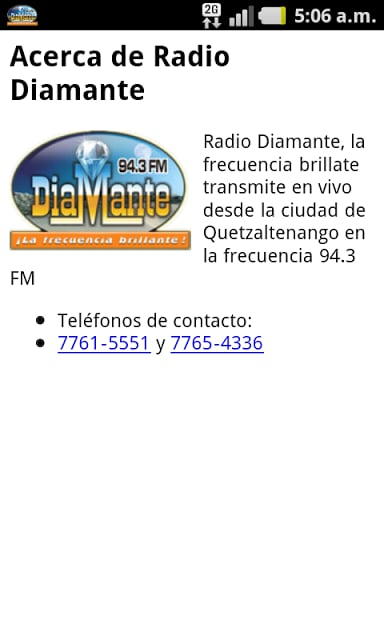 Radio Diamante 94.3 FM截图1