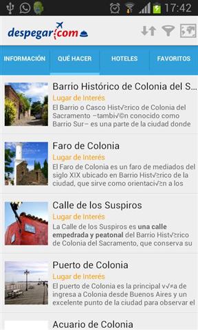 殖民地萨克拉门托 Guía de Colonia de Sacramento截图1