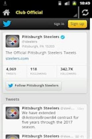 Pittsburgh Steelers Twit...截图6