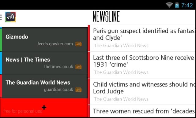 NewsLine (RSS News Reader)截图4