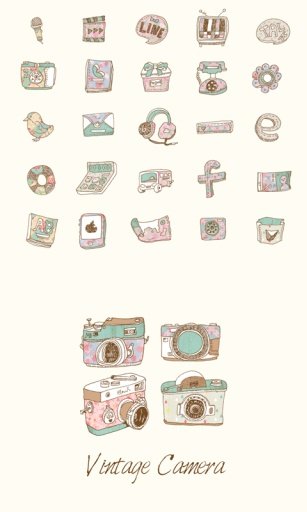 Vintage Camera icon Theme截图4