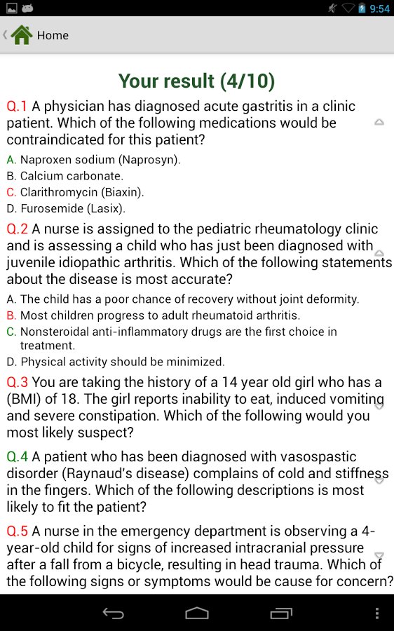 护士考试 NCLEX Test Free截图5