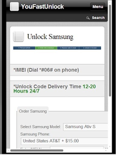 Unlock Samsung Galaxy S2截图2
