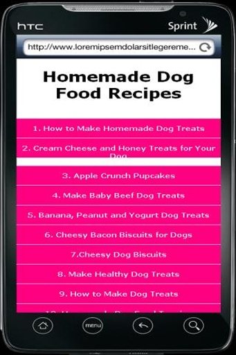 Homemade Dog Food Recipes截图1