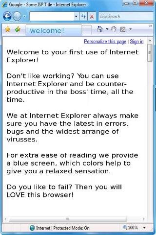 Fake Internet Explorer截图1
