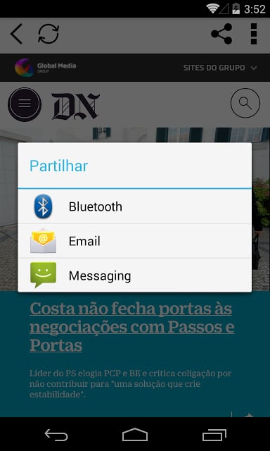 DN - Di&aacute;rio de Not&iacute;cias截图3