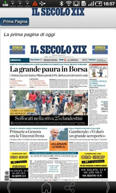 Il Secolo XIX RSS截图3