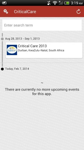 Critical Care 2013 ICC Durban截图1