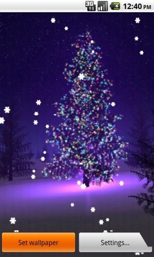 Snowy Christmas Wallpaper5截图2