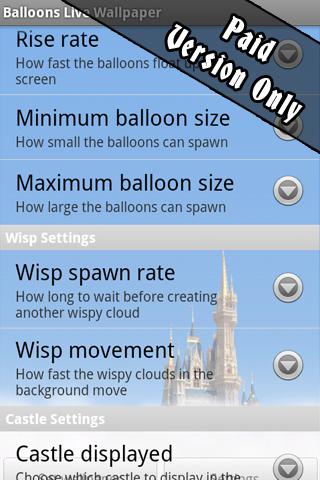 Balloons Live Wallpaper Free截图4