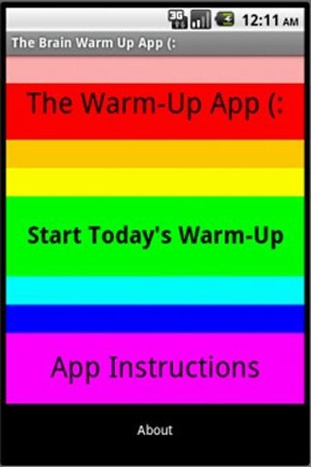 Brain Warm Up App截图2