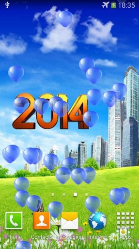 Happy New Year 2014 Lwp &amp; Game截图9