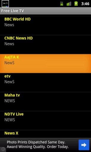 India Live TV Streaming截图3