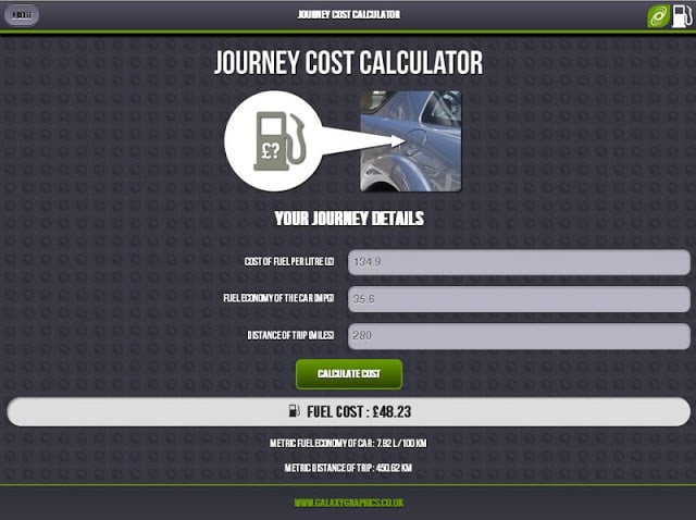 Journey Cost Calculator截图3