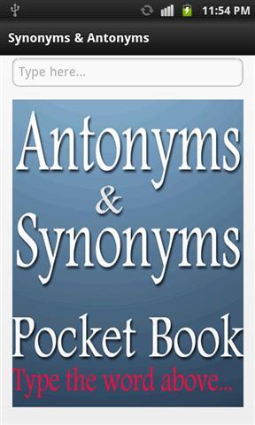 Antonyms and synonyms pocket book截图4