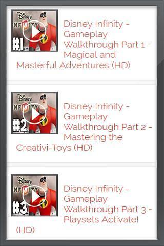 Disney Infinity Video截图1