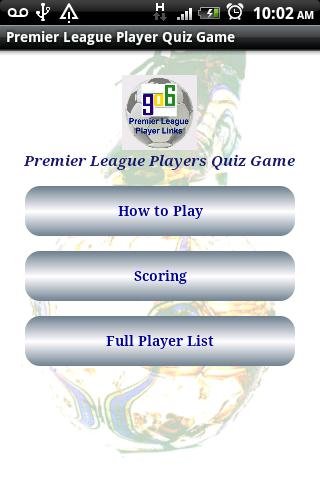 Prem League Players Quiz FREE截图3