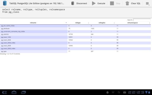 TabSQL PostgreSQL Lite Edition截图1