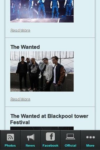 The Wanted Uncovered Fan App截图3