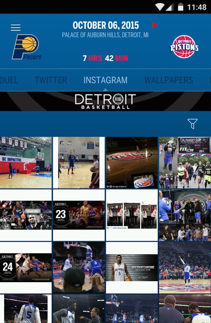 Detroit Pistons Official App截图3