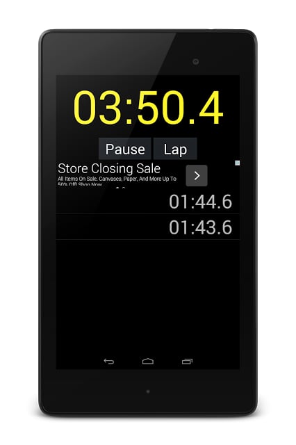 Stopwatch, lap timer, chrono截图6