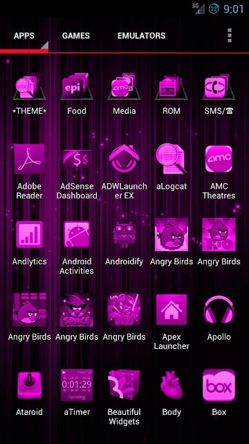 Pink'd OUT Icon THEME ★FREE★截图6