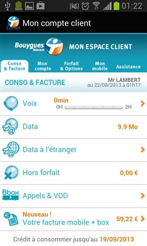 布依格 Bouygues suivi conso截图3