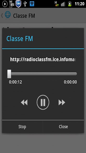 Classe FM Web radio ivoirienne截图2