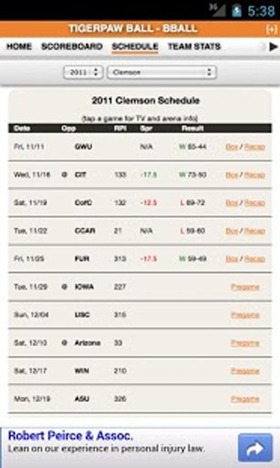 Clemson Football &amp; Basketball截图3