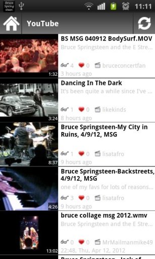 Bruce Springsteen fan截图1