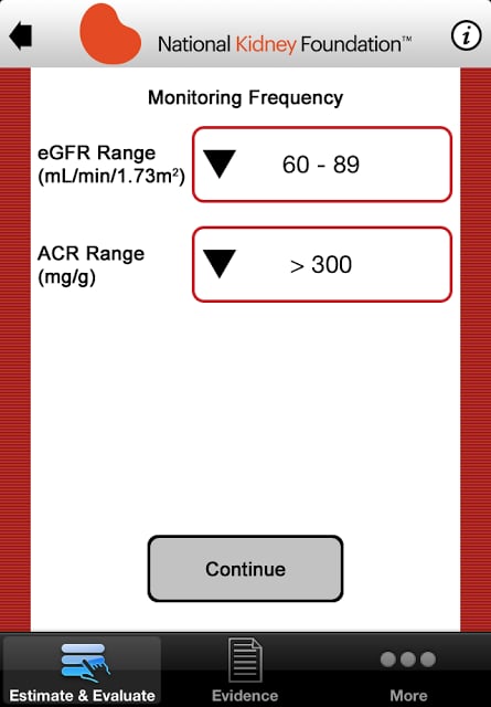 CKD Risk Map截图4