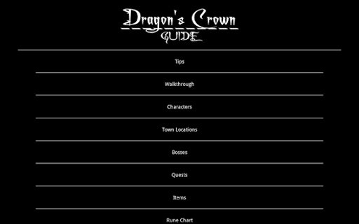 Dragon's Crown - Guide FREE截图2
