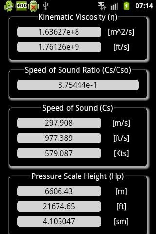 Atmospheric Calculator截图7