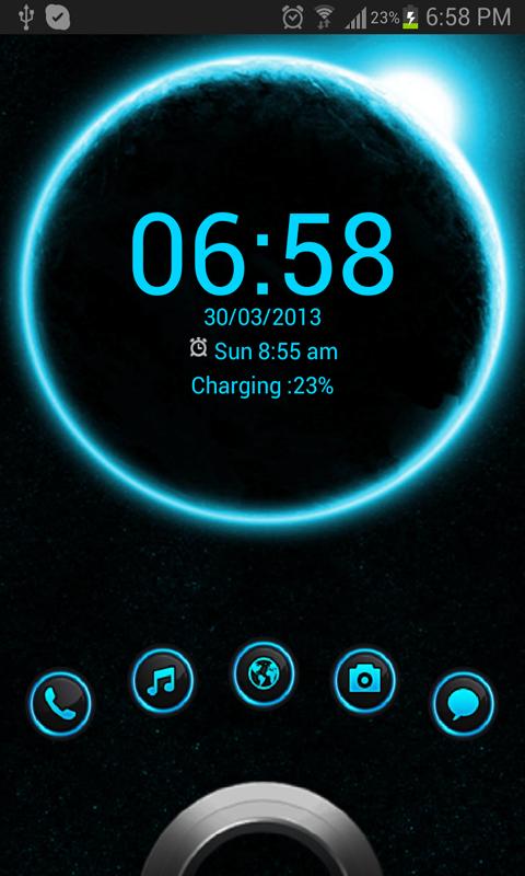 Eclipse HD Theme GO Locker截图1