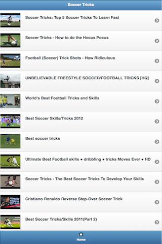 足球招数影片 Soccer Trick Videos截图3