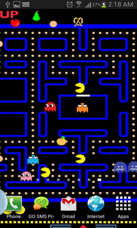 PACMAN Live Image Wallpaper截图5